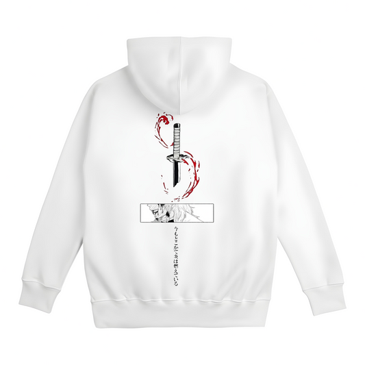 Rengoku "Set Your Heart Ablaze" Hoodie – 350GSM Flame Hashira Edition